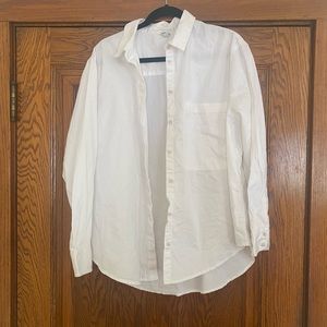 Aerie white button down